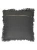 Garden Spirit Kissen ''Gaufre'' in Anthrazit - (L)40 x (B)40 cm
