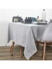 THE HOME DECO FACTORY Tischdecke in Grau - (L)250 x (B)140 cm