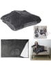 HYGGE Plaid grijs - (L)170 x (B)130 cm