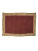 Ethnical Life Jute tapijt rood/lichtbruin - (L)170 x (B)120 cm