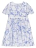 Danamade Kleid in Weiß/ Hellblau