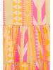 Danamade Kleid "Dserena" in Orange/ Pink/ Gelb