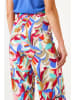 Garcia Marlenehose in Creme/ Bunt