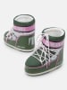 Moon Boot Winterboots "Icon" groen/lichtroze