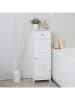 Songmics Badschrank in Weiß - (B)32 x (H)87 x (T)30 cm