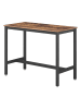 Songmics Bartisch in Braun - (B)120 x (H)90 x (T)60 cm