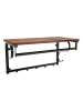 Songmics Wieszak w kolorze czarno-brązowym - 60 x 30 x 31,7 cm