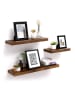 Songmics Wandmeubel bruin - (L)60 x (B)20 cm