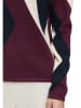 Betty Barclay Pullover in Dunkelblau/ Bordeaux/ Creme
