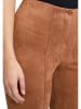 Betty Barclay Kunstlederhose in Hellbraun