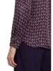 Betty Barclay Blouse paars/zwart/bruin