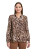 Betty Barclay Bluse in Camel/ Schwarz