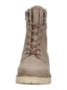 Gabor Leder-Boots in Beige