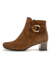 Gabor Leder-Stiefeletten in Hellbraun