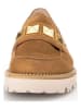 Gabor Leren mocassins lichtbruin