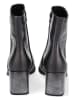 Gabor Leder-Stiefeletten in Anthrazit