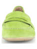 Gabor Leren mocassins "Gabor" citroengroen