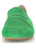 Gabor Leren mocassins "Gabor" groen