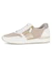 Gabor Leder-Sneakers in Weiß/ Beige