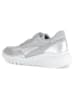 Gabor Leren sneakers zilverkleurig/grijs