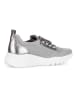 Gabor Leren sneakers grijs/zilverkleurig