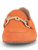 Gabor Leder-Mokassins in Orange