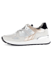 Gabor Leren sneakers grijs/beige/zilverkleurig