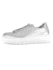 Gabor Leder-Sneakers in Silber