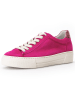 Gabor Leder-Sneakers in Fuchsia