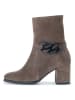 Gabor Leder-Stiefeletten in Hellbraun