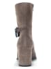 Gabor Leder-Stiefeletten in Hellbraun