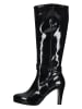 Gabor Leder-Stiefel  in Schwarz