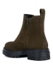 Geox Leder-Chelsea-Boots "Iridea" in Khaki