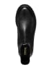 Geox Leder-Chelsea-Boots "Bleyze" in Schwarz