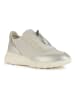 Geox Sneakers "Alleniee" in Creme/ Silber