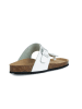 Geox Leren teenslippers "Brionia" wit