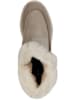 Geox Leder-Winterstiefel "Spherica" in Beige