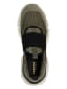 Geox Leder-Slipper "Adacter" in Khaki/ Schwarz