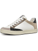 Geox Sneakers "Blomiee" wit/zwart/goudkleurig