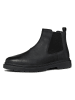 Geox Leder-Chelsea-Boots "Calaita" in Schwarz