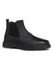 Geox Leder-Chelsea-Boots "Calaita" in Schwarz