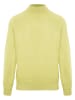 Malo Optimum Sweter "Lupetto" w kolorze jasnożółtym