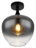 Globo lighting Lampa sufitowa w kolorze czarnym - wys. 31,5 x Ø 24 cm