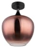 Globo lighting Lampa sufitowa w kolorze czarno-brązowym - wys. 31,5 x Ø 24 cm