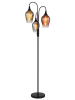 Globo lighting Standleuchte ''Lavus'' in Schwarz - (H)165 x Ø 43 cm