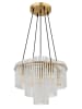 Globo lighting Hanglamp "Gorley" goudkleurig - Ø 50 cm