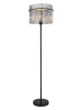 Globo lighting Lampa stojąca "Gorley" w kolorze czarno-szarym - wys. 152 cm