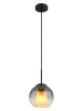 Globo lighting Hängeleuchte "Barry" in Schwarz - (H)120 x Ø 20 cm