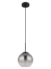 Globo lighting Hängeleuchte "Barry" in Schwarz - (H)120 x Ø 20 cm