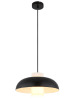 Globo lighting Lampa wisząca "Lowe" w kolorze czarnym - wys. 120 x Ø 38 cm